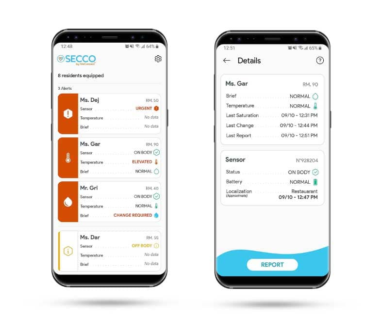 SECCO mobile application